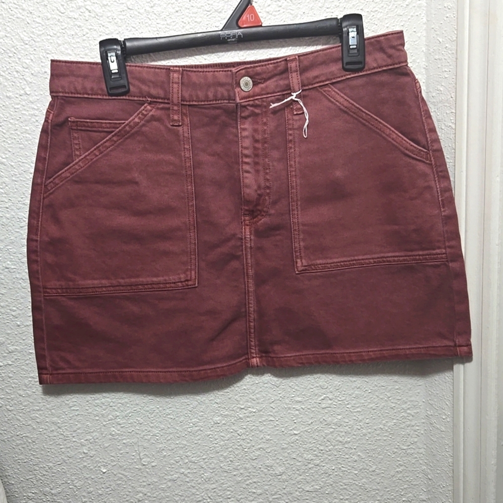 Pink skirt women